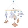 Baby Wolke Rasseln Krippe Mobiles Spielzeug 0-12 Monate Glocke Musical Box Neugeborenen Bett Glocke Kleinkind Rasseln Karussell Für Musical spielzeug Geschenk