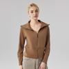 Women's Canary Jacket: Autumn/Winter Casual Cardigan, Stand-Up Collar, Windproof, Thickened, Warm Sports Top.