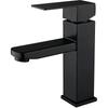 Black Bathroom Faucet Single Handle, Single Hole Bathroom Sink Faucet, Rv
