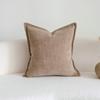 Chenille Throw Pillow Covers Textured Geometric & Solid Cushion Cases Boho Farmhouse Pillowcase for Living Room Couch Decor
