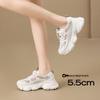 ZHR Women's Breathable Mesh Platform Sneakers