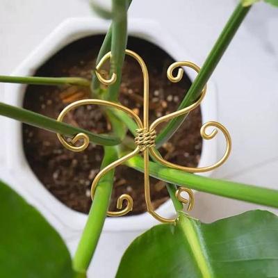 1pcs Reusable Plant Stem Frame Garden Tools Adjustable Iron No Stake Trellis Plant Stem Support Support Branches Stem Organizer