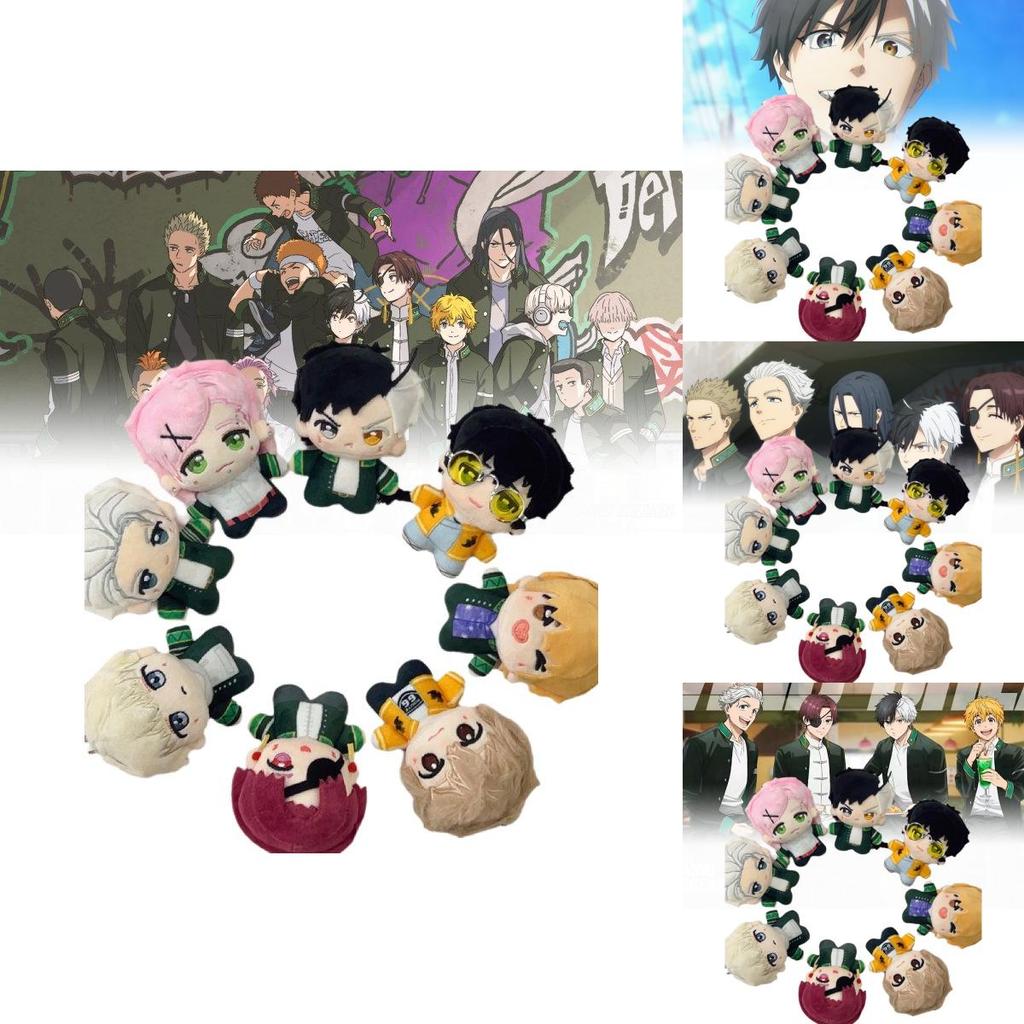 Adorable 10cm Soft Plush Dolls With Unique Anime Character Designs For Collectors