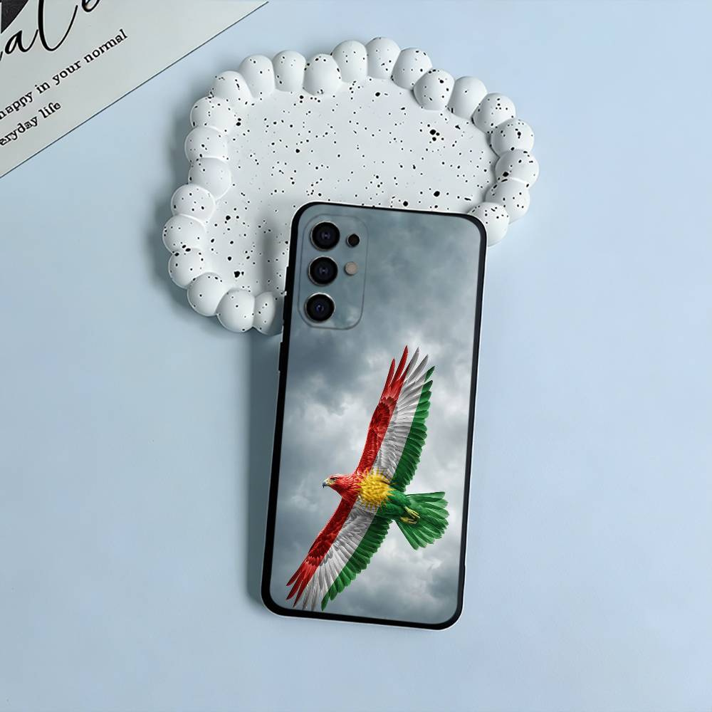 

K-Kurdistan Flag Art Phone Case For Samsung S25,S24,S21,S22,S23,S30,Ultra,S20,Plus,Fe,Lite,Black Soft Silicone Samsung S25ULTRA