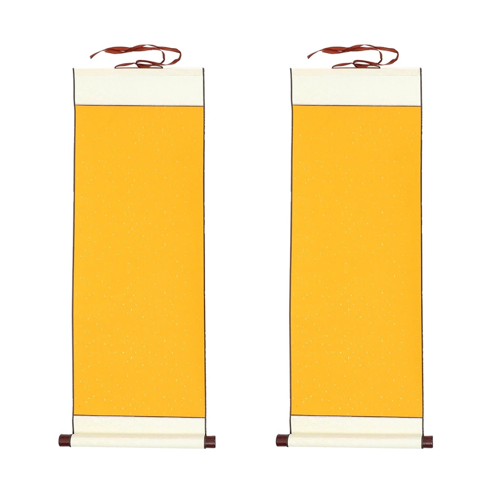 

Sewroro 2 шт. Антикварная бумага васи с золотым напылением, бумага для каллиграфии, бытовые товары, свиток для каллиграфического искусства, пустой, пустой для подвешивания