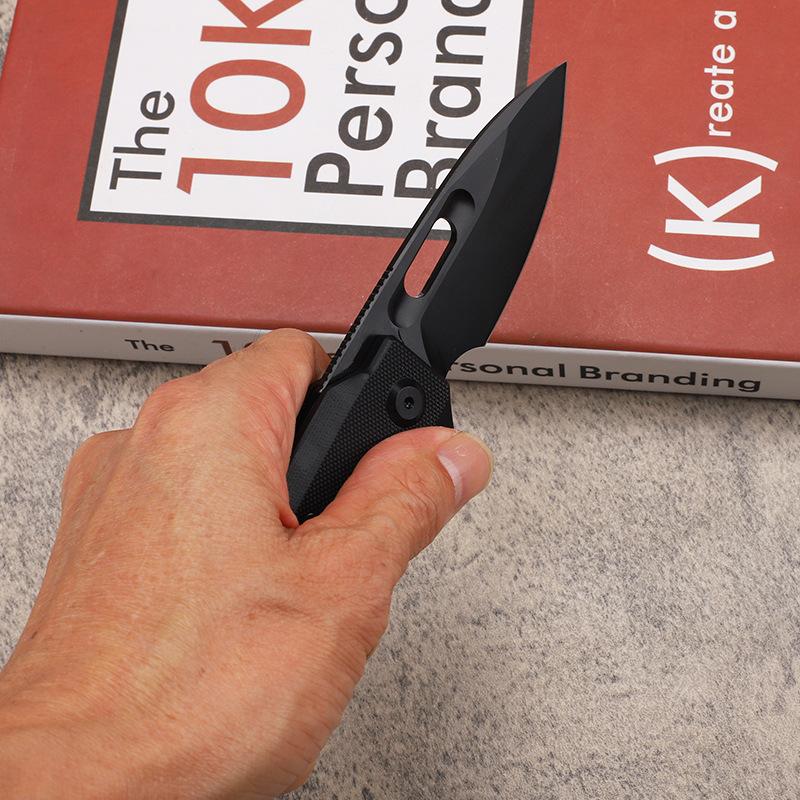 Outdoor Knife Folding Knife  D2 Steel Folding Knife Ball  Bearings G10 Handle Outdoor Camping Pocket EDC Tool  Couteau Pliant