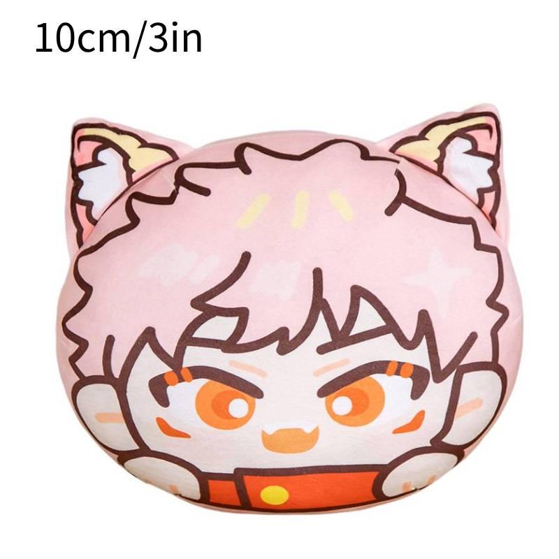 Jujutsu Kaisen Plush Pillow And Keychain With Adorable Satoru Gojo, Itadori Yuji, Megumi Fushiguro, Suguru Geto, Sukuna Cartoon Prints