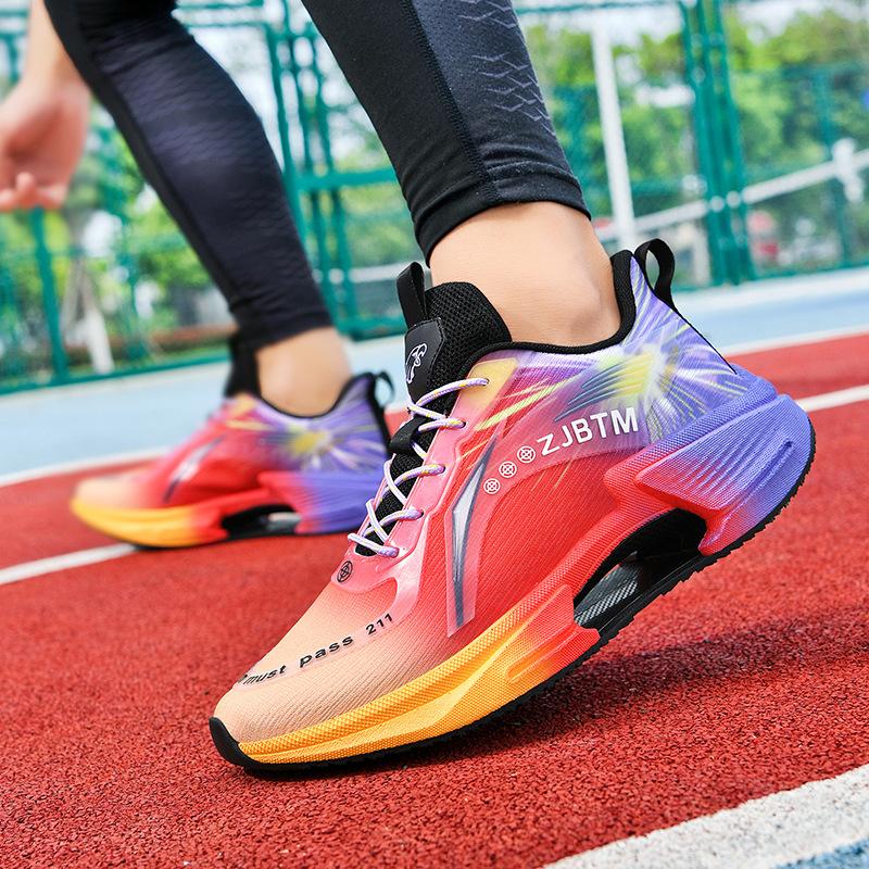 2025 New Cold Sticky Craft Running Shoes Men's Shoes Mesh Breathable Running Shoes Shock-absorbing Couple Sports Shoes