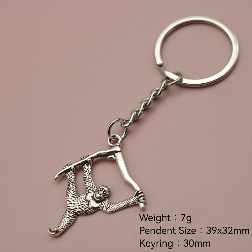 Xiyin Hot Selling Simple Gorilla Keychain Pendant