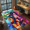 Naruto Anime Rug Carpet Large Area Rug Non Slip Washable Floor Mat Gamer Room Bedroom Home Decor -QJY