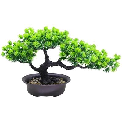 Sac taske Sztuczna Sosna Sztuczna Zieleń, Sztuczna Roślina, Roślina Doniczkowa, Bonsai, Roślina w Doniczce, Dekoracja Wnętrz (Świeży zielony)