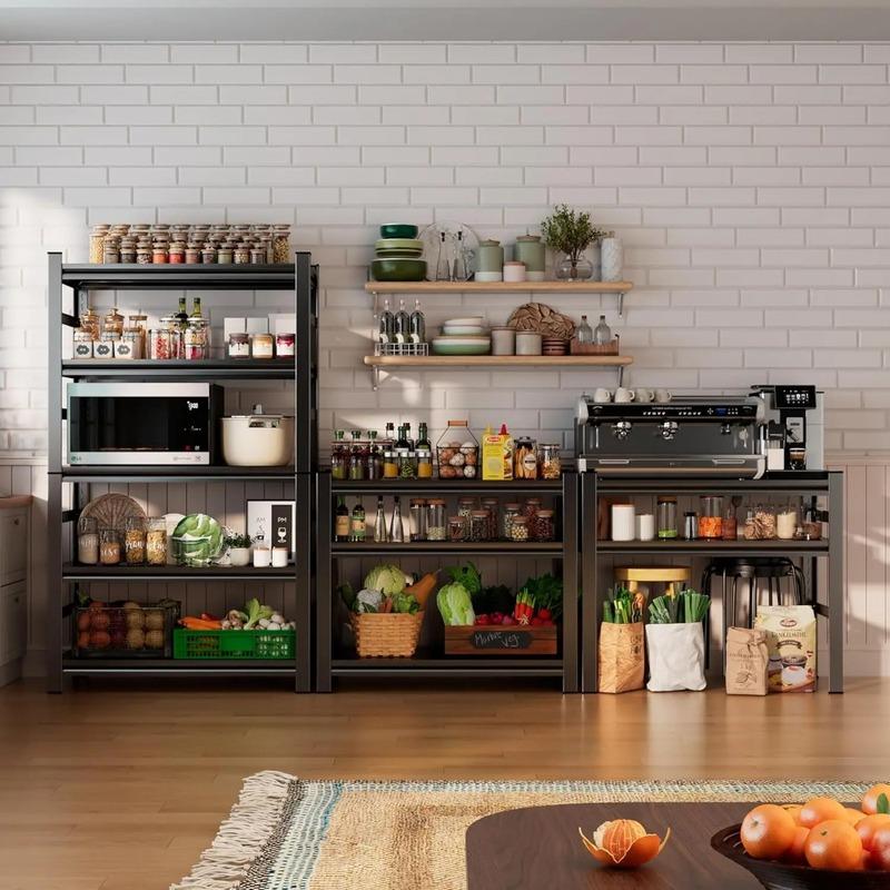 78''H*36''W Garage Shelving Heavy Duty Storage Shelves for Garage, 2500 LBS Adjustable 5 Tier Shelving Unit, Metal, Customized