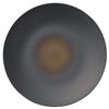 Coupe Plate, 28cm, Orridge, Microwave and Dishwasher Safe, 1 Piece, Black, Fine Porcelain (Premium White), 10-586J/94921