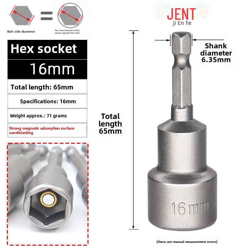 Magnetic Hexagonal Handle Screw Socket Head Drill Accessories