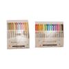 10/15Color Fluorescent Highlighter Double Tip Marker Pen Quick Drying For Journal Notebook Calendar Planner Art Drawing
