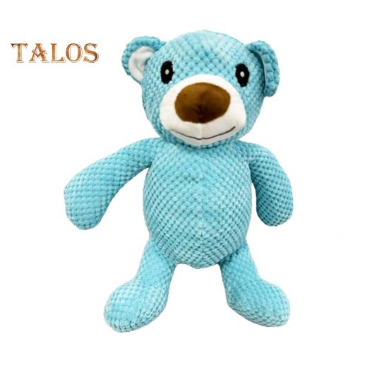 

Мягкая игрушка для собак с пищащими игрушками, жевательная игрушка для собак в виде медведя для агрессивных любителей жевать, неразрушимый интерактивный медведь для собак крупных пород Bear