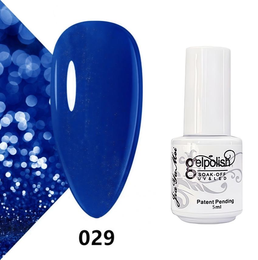 GELPOLISH Nail Art Set: Base, Top Coat, Transparent & White Gel Polishes