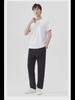 240g Men's High-End Supima Cotton White T-Shirt - Short-Sleeve, Round Neck, Spring/Summer Inner Wear