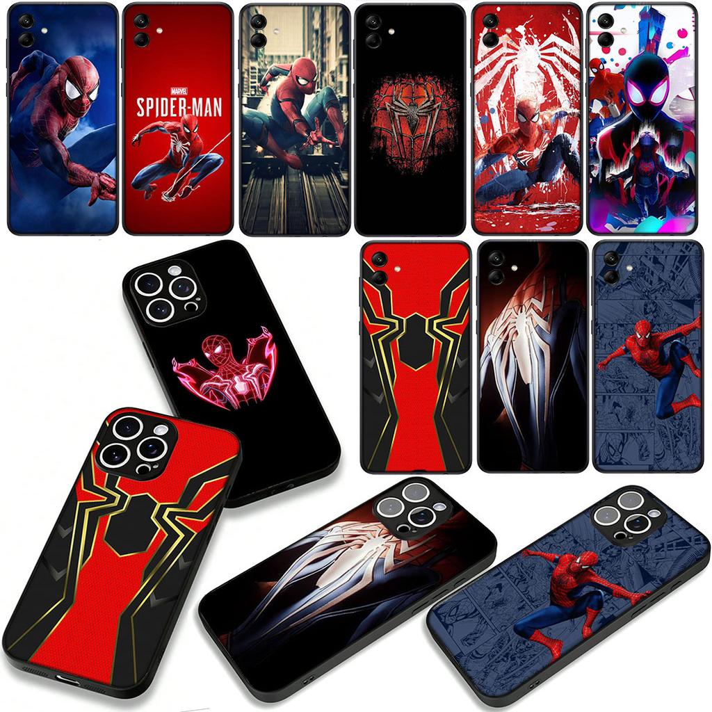 Superhero Marvel Spider Man Spiderman Case for Motorola Moto G54 G05 G24 G55 G75 G85 G15 G57 G86 Power Edge 50 30 Fusion neo Pro