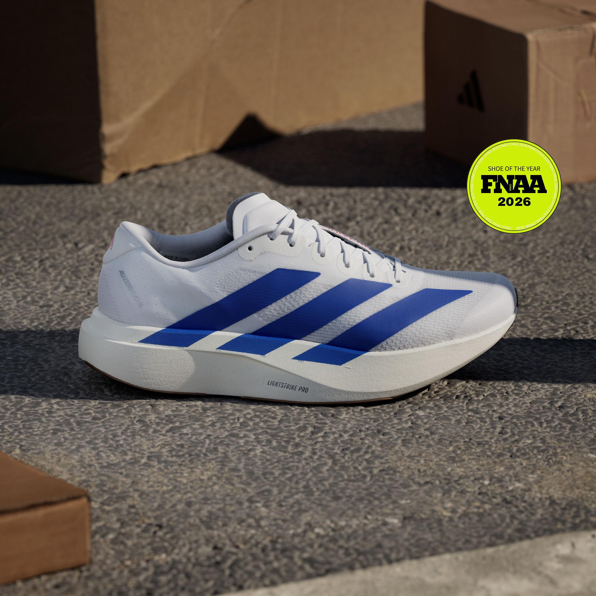adidas Adizero Evo SL Белый Королевский синий 43