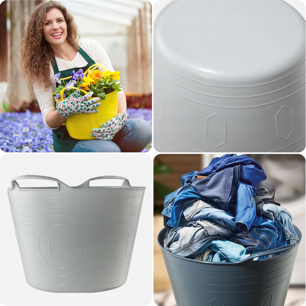 KADAX Plastic Basket Washbasin Universal Square