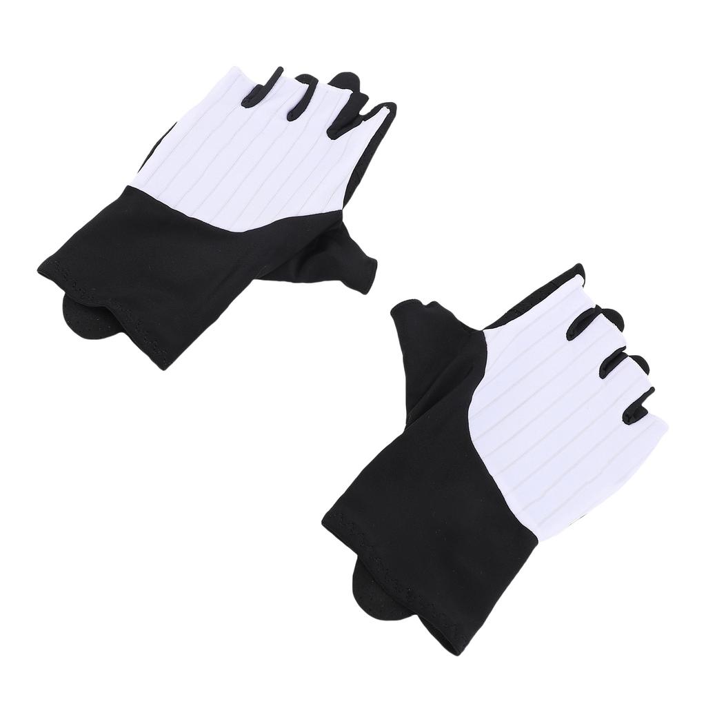 Half Finger Cycling Gloves with Shock Absorbing Pad Silicone Antislip Strip Breathable Bike Gloves f