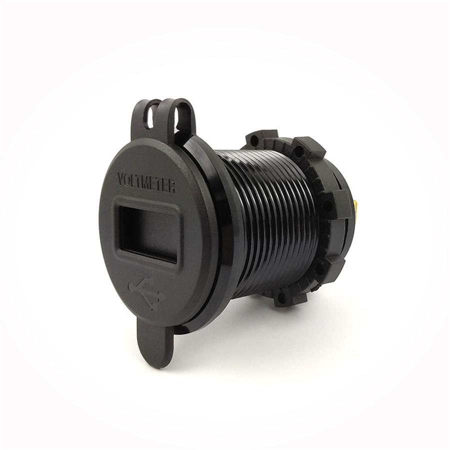 Metal Motorcycle 4.2A 2 USB Cigarette Lighter Smart Car Charger Adapter For BMW