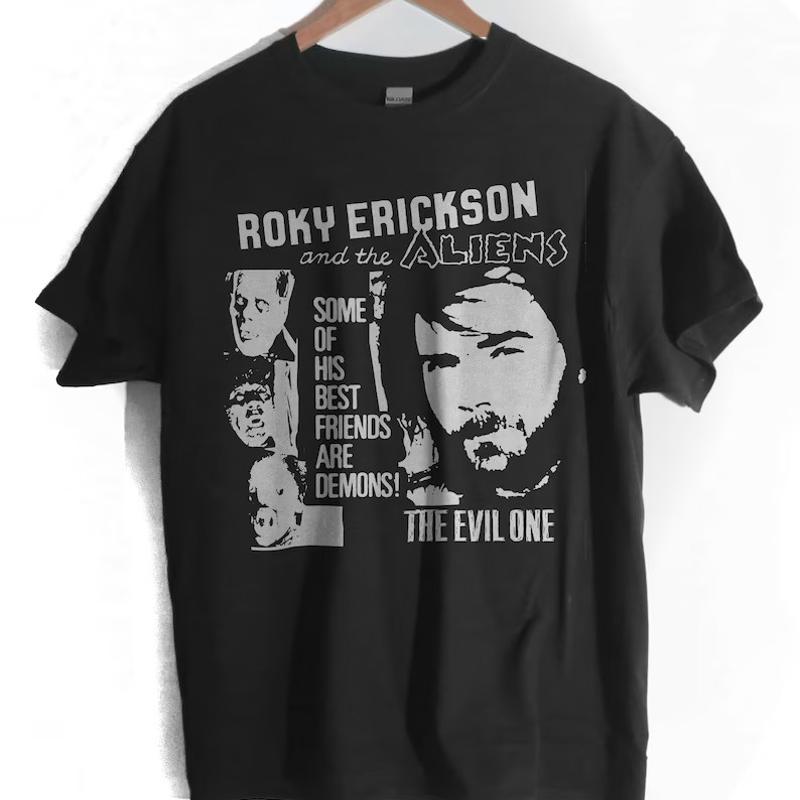 Roky Erickson T Shirt Full Size S To 5Xl