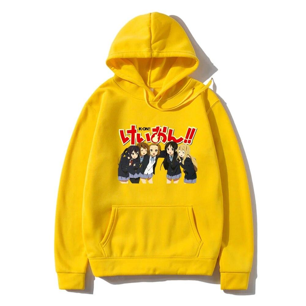 New Arrival K-ON 2D Unisex Hoodie printing Casual Fashion hall-match Hoodie Harajuku style Autumn Winter Unisex Street Clothes