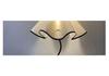 Mid-Century Minimalist Girlish Heart Petal Umbrella Lamp: Night Light for Bedroom and Study
