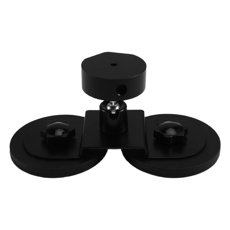 Magnetic Mount Antenna Bracket Adjustable Angle Roof Mount For Mini For Car RV Truck Boat Silver