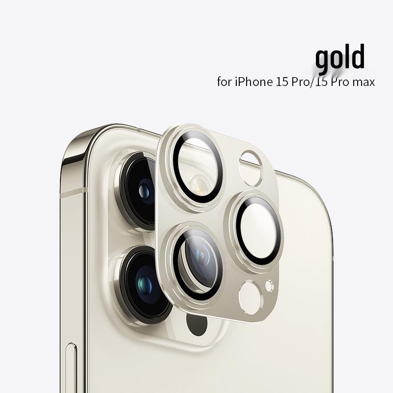 Apple 16 Eagle Eye Full Coverage Lens Film for iPhone 15 Pro Max - Anti-Original Corning Glass.