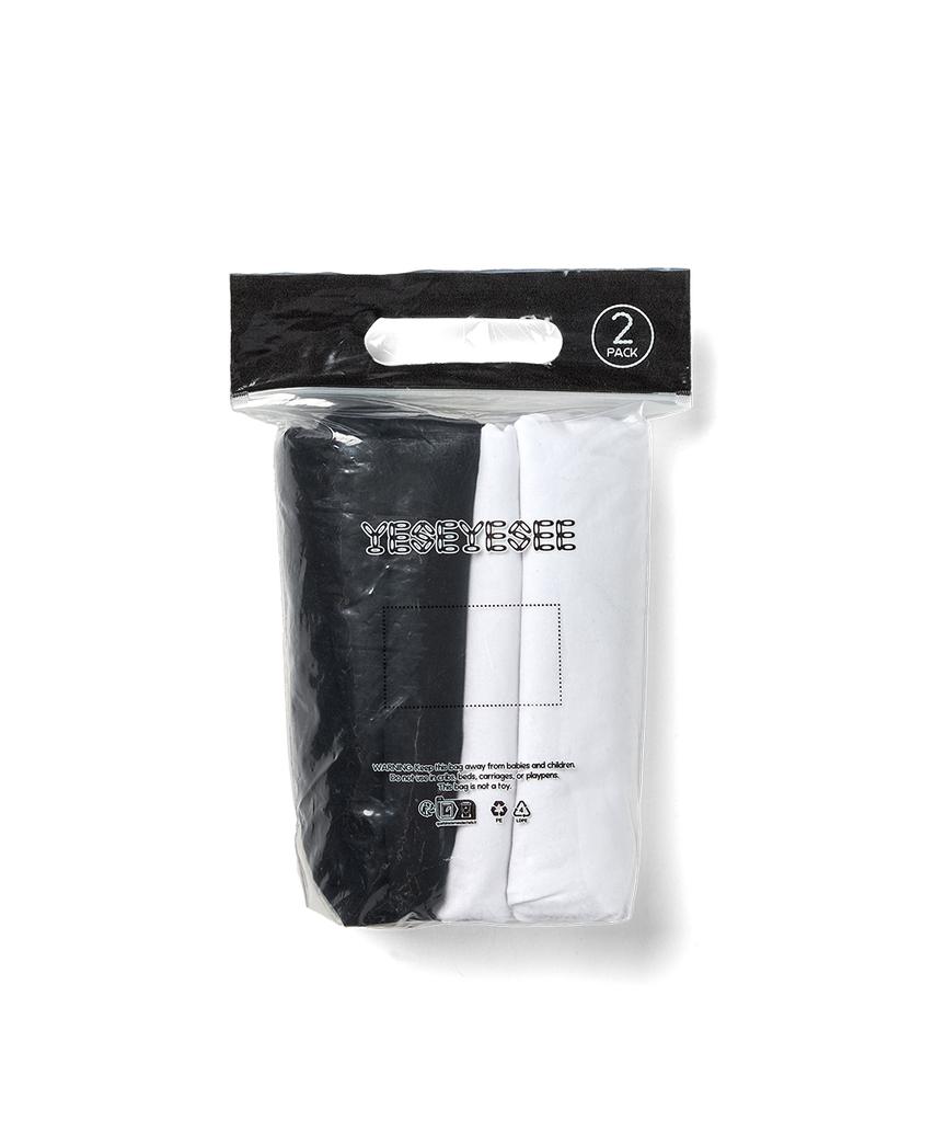 YESEYESEE C-Logo Easy 2 Pack Tee Multi
