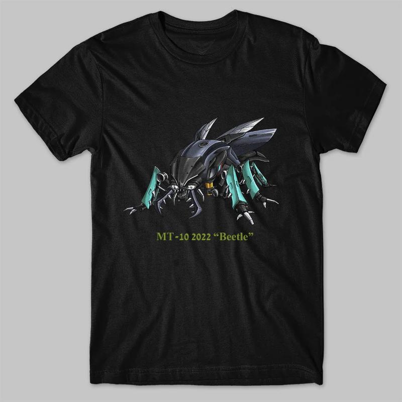 

Классический мотоцикл MT-10 2022 Вдохновленная футболка Преображение Жука 100% хлопок с круглым вырезом и коротким рукавом летняя повседневная мужская футболка XXXL