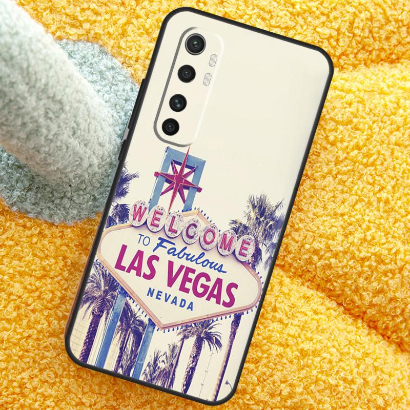 Las Vegas Sign LIGHTS Nevada Rome Case For Xiaomi 15 Ultra 14 13T 14T 15T 17 Pro Max  Cover For POCO X7 Pro X5 X6 F5 F6 F7 F8