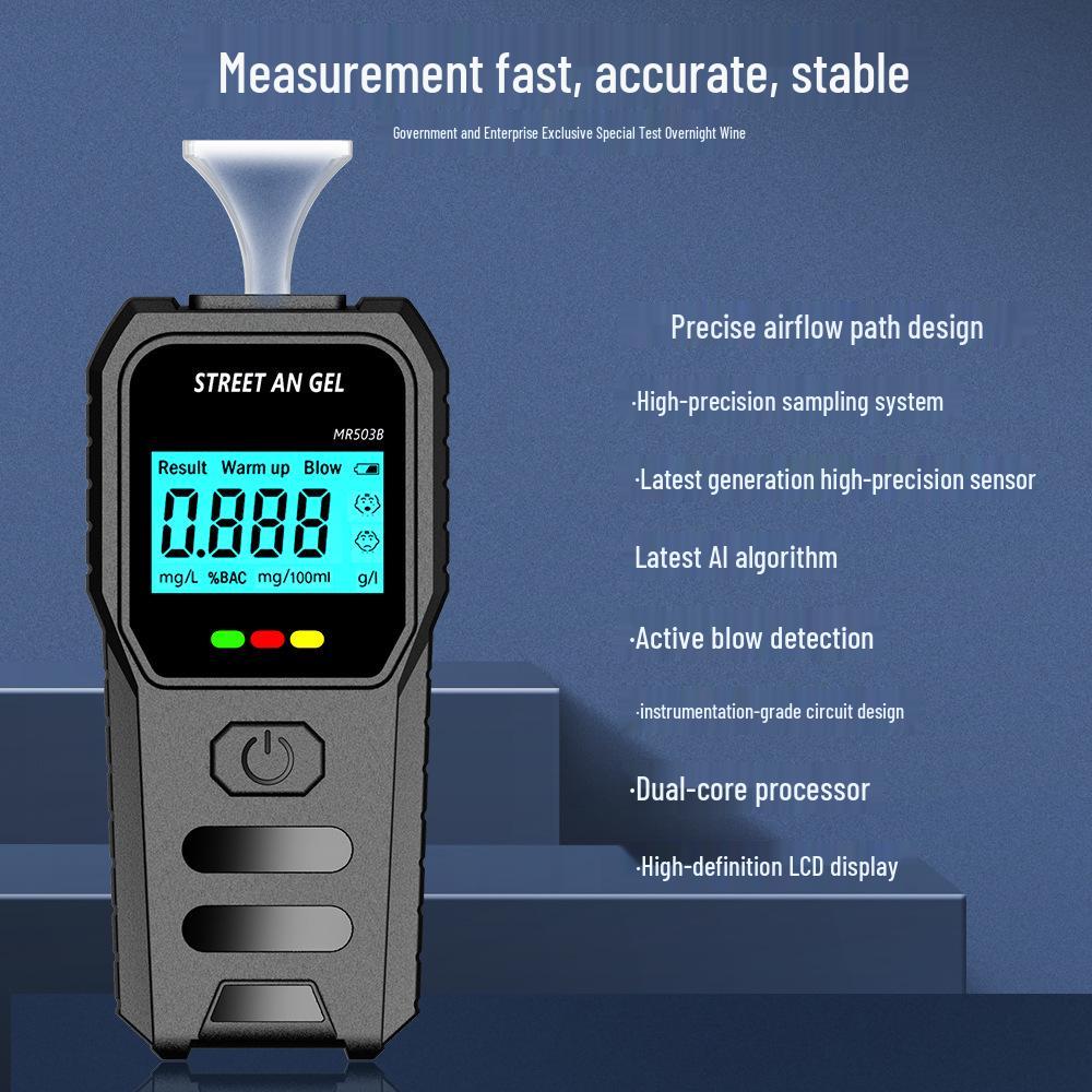 2025 Alcohol Breathalyzer - New Model Drunk Driving Tester