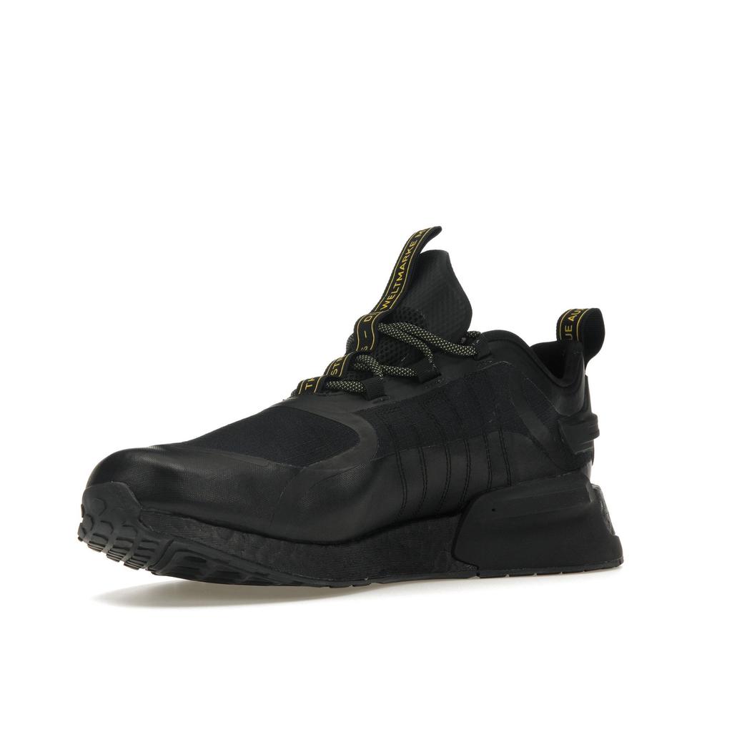 Adidas Originals NMD_V3 GORE-TEX Unisex Waterproof Casual Sneakers Core-Black Grey-Five Impact-Yellow GX9472