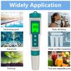 Digital PH Meter 7 In 1 PH/ORP/EC/TEMP/SALT/S.G/TDS Water Quality Tester High Precision Water Purity Tester for Drinking Water