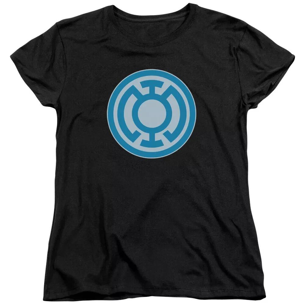 Green Lantern  Blue Symbol  Women s T-Shirt S