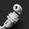 1/4" Snelkoppeling Waterfilter Vlotter voor Klep Automatische Controle Waterniveau voor Klep Verstelbare Plastic Vlotterbal voor