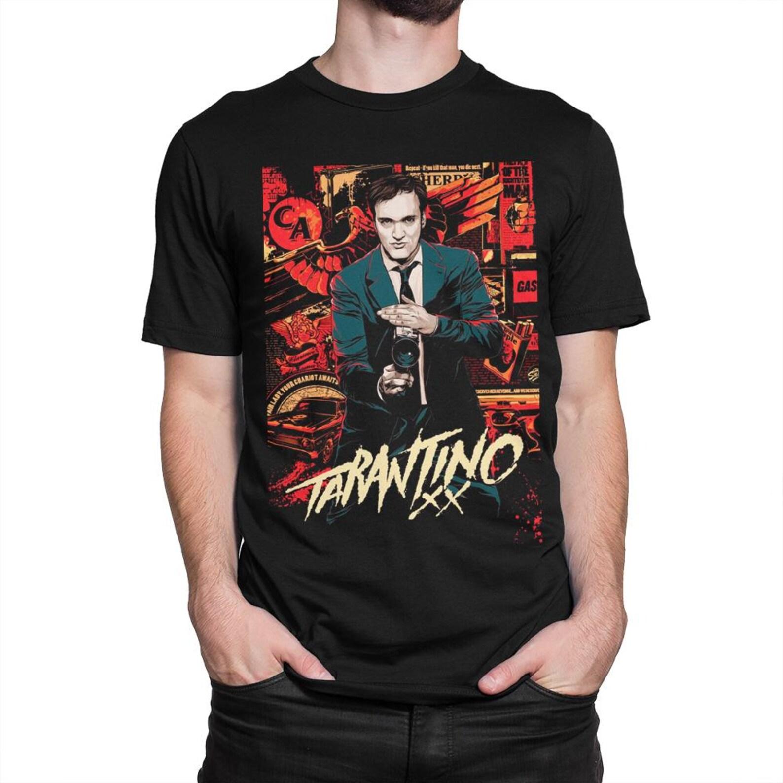 Quentin Tarantino Art T-Shirt, Men s and Women s Sizes XL