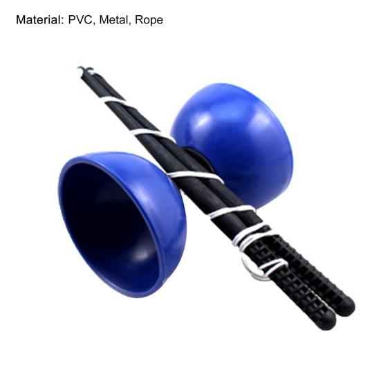 Žonglování Diabolo Funny 3 ložisková spojka Kovové tyčinky Čínské hračky YOYO string Bag Hračky pro děti