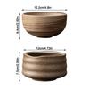 Smooth Matcha Bowl Ceramic Tea Salad Soup Bowl Traditional Tea-Making Tool  for Tea Set Accessories