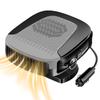 12V Window Defroster Demister Heating Cooling Fan Defogging Defrosting Heating Fan 360 Rotating Base Anti-Fog Automobile Heater