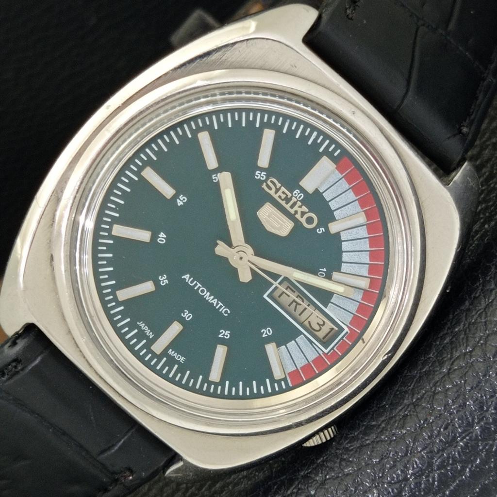 

АВТОМАТИЧЕСКИЕ ВИНТАЖНЫЕ ЧАСЫ SEIKO 5 7009A ЯПОНИЯ МУЖСКИЕ ЗЕЛЕНЫЙ ЦВЕТ ЦИФЕРБЛАТА a500777-5 R154-a500777
