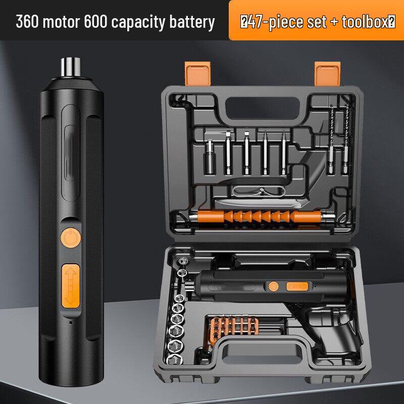 Longma Tribe Rechargeable Electric Screwdriver Set CN Plug (adapter Included)
