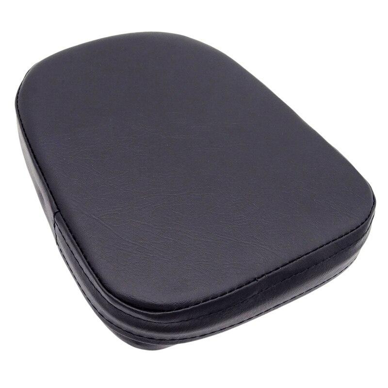 Universal Motorcycle Passenger Seat Rear Pillion Back Pad For Harley Sportster