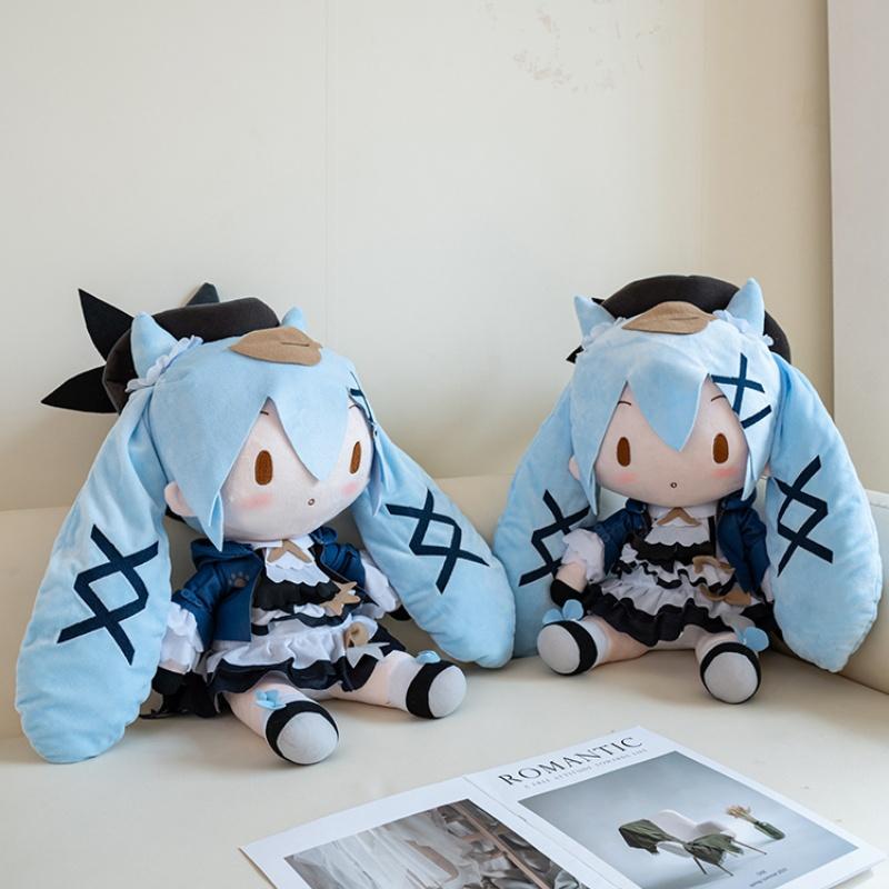Anime Autumn Outing Fufu Plushine Hatsune Miku Plush Toy Sega Doll Soft Stuffed Doll Cute Cotton Dolls Ornament Collection Gifts