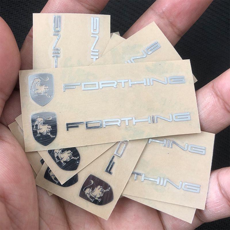 

2/5/10pcs Metal Car Stickers Emblem Auto Decor Decals Reflective For Dongfeng Forthing Fengxing T5 EVO Decoration Accessories 2pcs