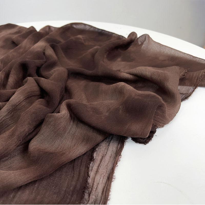 Modal Schal Batik Blaufärbe-Serie Temperament Schal Sommerausflug Sonnenschutz Sonnencreme Strandtuch